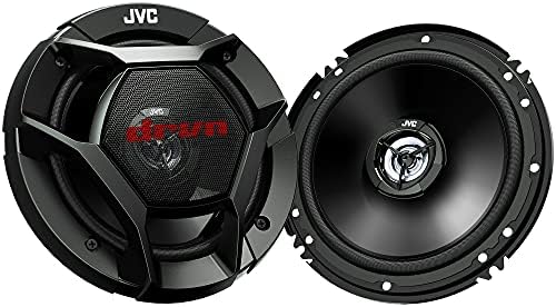 JVC CS -DR621 Speakers de carro - 300 watts de potência de pico, 6,5 polegadas, alcance completo, 2 vias, vendidas em pares
