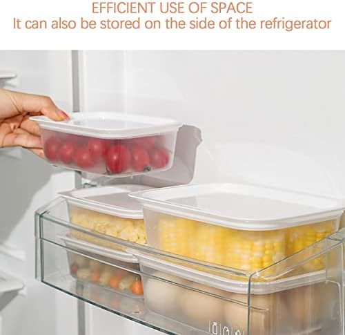 #ifc0rc coberto transparente refrigerador refrigerador alimento recipiente caixa de armazenamento cozinha