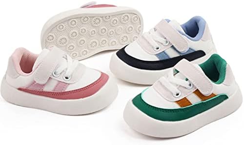 Tênis de sapatos de bebê hlmbb para menino menino infantil meninas meninas garotas crianças bebês 15 18 24 meses pré -andador