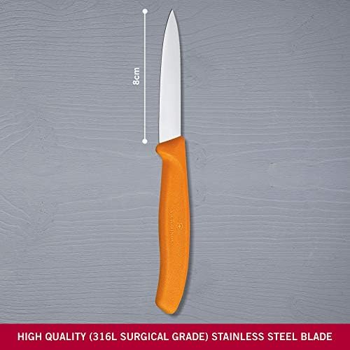 Victorinox Paring Knife, 3,25 in, laranja