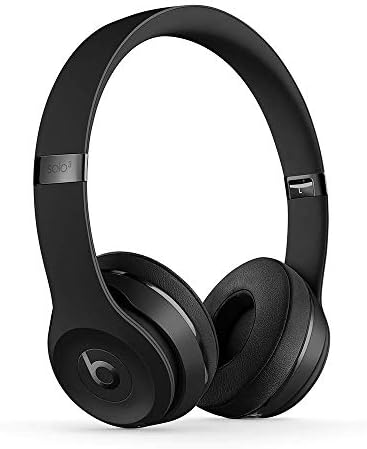 Beats Solo³ fones de ouvido sem fio - Apple W1 Chip - preto com pacote AppleCare+