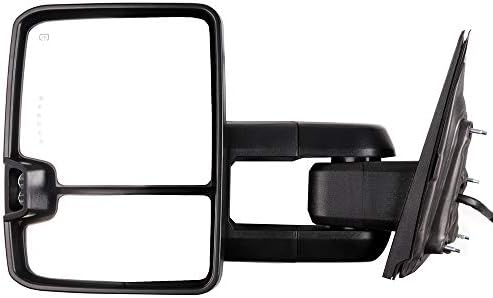 Espelhos de reboque de scitoo espelhos de reboque espelhos de caminhão cromado ajustados para 2014-2018 para Chevy para GMC 1500 2015-2019
