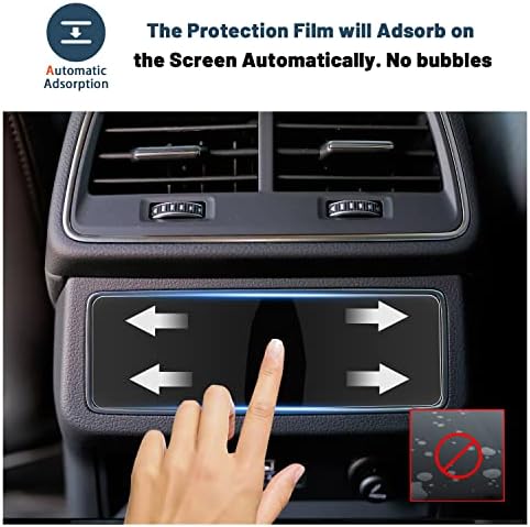 Protetor de tela Ruiya para 2020 + Audi Q7 10.1in mmi e entretenimento de infotainment Audi Q7 Acessórios 9HD Compaitlbe de vidro