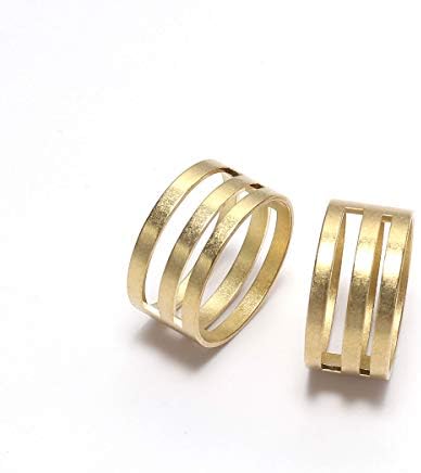2pcs/lote de cobre aberto anéis de salto dividido fechando ferramentas de jóias de dedos para DIY fazendo miçangas círculos