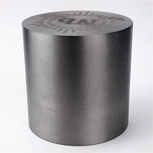 1 kg de gorjeta fina do cilindro de metal nióbio dia.54 × 54mm 99,95% Tabela periódica gravada