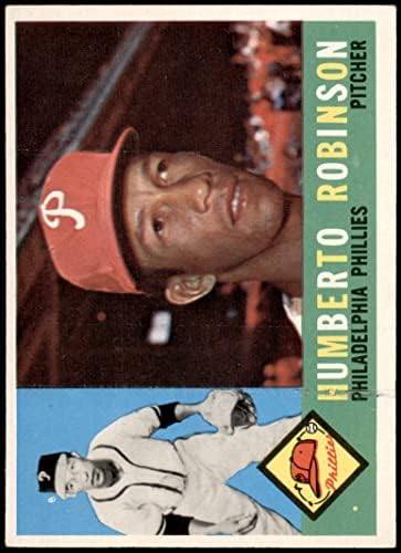 1960 Topps # 416 Humberto Robinson Philadelphia Phillies Ex/Mt Phillies