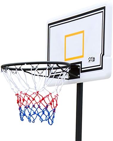 Haokang Portable Basketball Hoop com sistema de altura ajustável ao ar livre 28 .