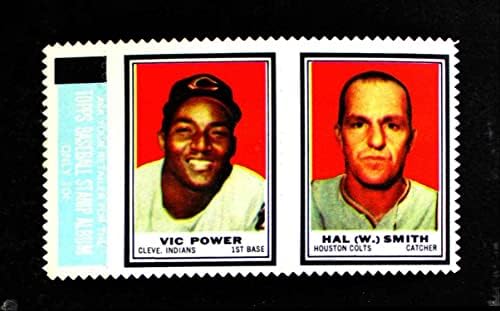 1962 Topps Vic Power/Hal W. Smith Ex/Mt