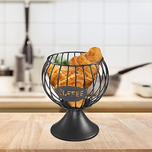 1 xícara de rack de armazenamento de gorjeta de café é usada para balcão de café de café cestas de armazenamento de armazenamento de geléia xícara de xícara de cozinha com corte de ferro para pia