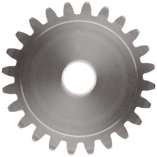 Ametric S1614 polegada Aço de aço MPB Gear, 14-1/2 graus 16dp, 14 dentes, 3/8 polegadas +/- 1/16 Bore piloto, 1/2 Largura da face,