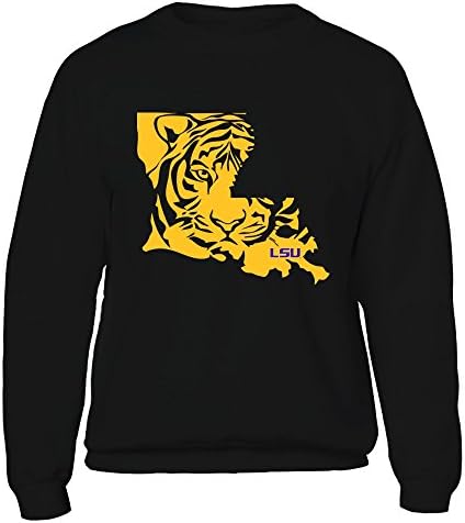 FanPrint LSU Tigers Hoodie - Mascot State