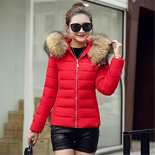 ANDONGNYWELL WHILL WILL Warm espessado jaqueta curta parka casaco apertado pão fora moda urbana moda urbana
