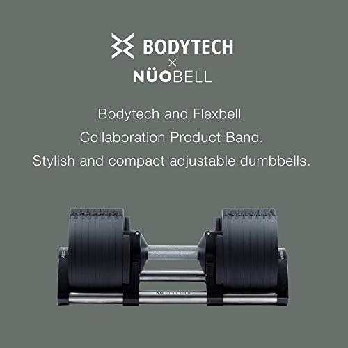 BodyTech x Nuobell Collaboration Product, haltere ajustável, vários níveis de mudança de peso com uma mão