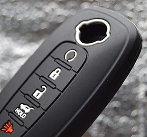 Silicone Rubrote Remoto Smart Key FOB Caso Protetor Protector para novo tipo Remote para Nissan Rogue Pathfinder X-TRAIL