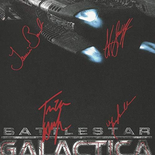 Rare -T Battlestar Galactica Limited Signature Edition Studio Script Licenciado Frame - Script com quadro personalizado