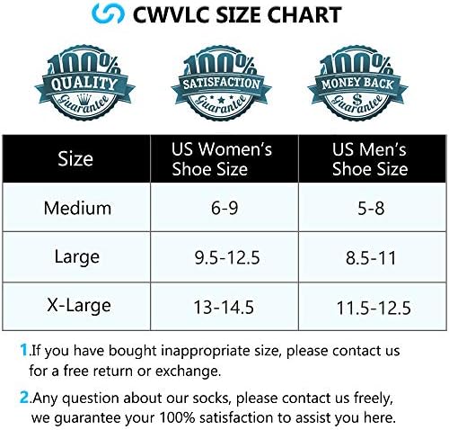 CWVLC No Show Sports Compression Meias para homens Mulheres com almofada