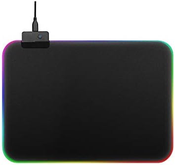 Comigeewa Gaming Muismat Computer Mousepad RGB Muismat PC Bureau Spelen Mat Met Backlit Eq6