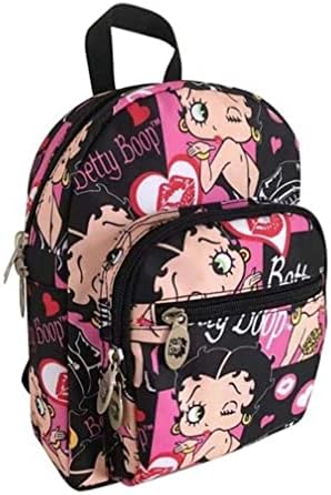 Luxebag Betty Boop Canvas Mini Backpack