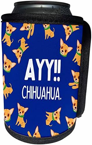 3drose ayy impressa chihuahua cão hooman design - lata mais fria