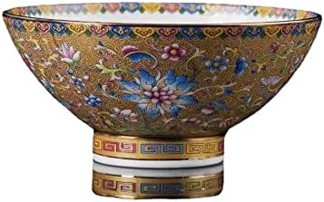 Xialon 13cm 5.1in jingdezhen cerâmica Palácio antigo, colorido estilo chinês Stemware Bowl Cerâmica de presente étnico