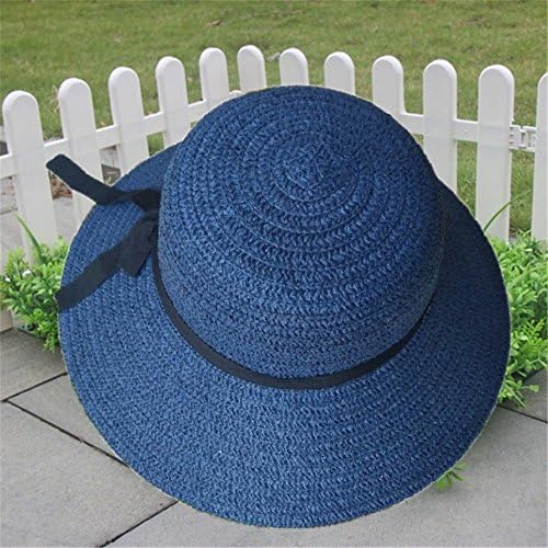 Chapéus solar feminino chapéu de palha abrangente tampa de praia de verão tampa dobrável fringed fedora chapé de