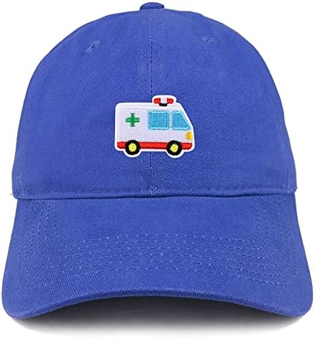 Trendy Apparel Shop Ambulance Patch Low Profile Soft Cotton Ambulance Cap