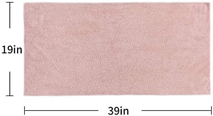 Toalha de cabelo de microfibra laojbaba Toalha de cabelo seco rápido Toalhas secas Adequadas para todos os tipos de cabelo Ultra absorvente cabelos compridos e grossos 19 x39 polegadas Lotus raiz rosa (1pcs
