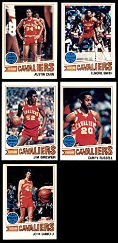 1977-78 Topps Cleveland Cavaliers Equipe Cleveland Cavaliers VG/Ex+ Cavaliers
