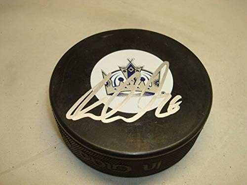 Jarret Stoll assinou Los Angeles Kings Hockey Puck autografado 1C - Pucks autografados da NHL