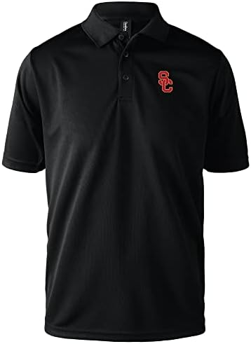 Dunbrooke Men's USC Trojans Team Micro-Mesh Polo