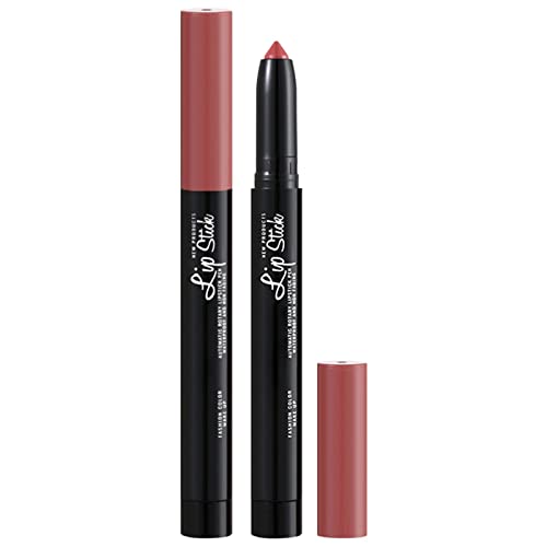 Xiahium Lip Gloss Gel Lipstick Velvet Velvet Lipstick Caste Rose Rose com Lápis Sharpador Automático Lobo Lip Lip Non