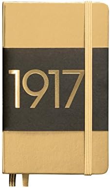 LeuchtTurm1917 Edição especial metálica - Pocket A6 Plain HoldCover Notebook - 187 Páginas numeradas