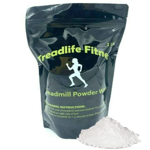 Treadlife Fitness Powder Cera - Cera de cinto de esteira seco - 1 lb - bolsa a granel