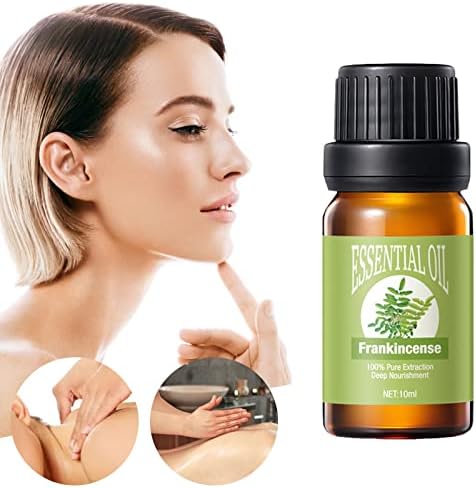Óleo essencial aromático, 12 sabores de plantas naturais Óleos de aromaterapia essencial para massagem Perfércume 10ml