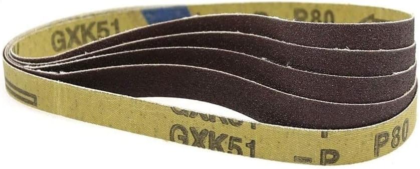 Cinto de abrasivo comercial Ives 50 pcs 457 x 13mm de cinturões de areia abrasiva Acessórios para cinto de ar p40/p60/p80