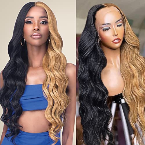 HIBABY HABED 13X4 HD Ondas corporais Lace Front Wigs Human Human 13x4 Lace Frontal Wigs para mulheres negras arrancadas peruca