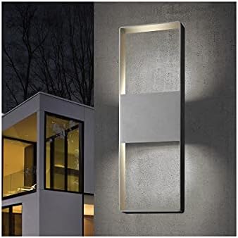 Sonneman 7204.98 WL Contemporary Modern Led Wall Scona da coleção Light Frames ѣ em acabamento branco, branco texturizado
