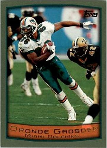 1999 Topps Football 141 Oronde Gadsden Miami Dolphins Official NFL Trading Card da Topps Company