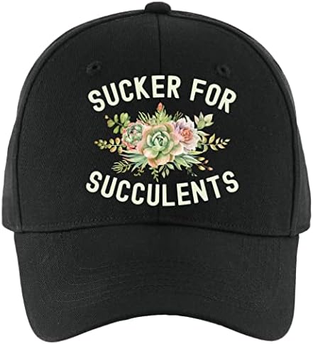 Pishovi Funny Sucker por suculentas chapéu de beisebol, chapéu de algodão vintage ajustável, presente de aposentadoria