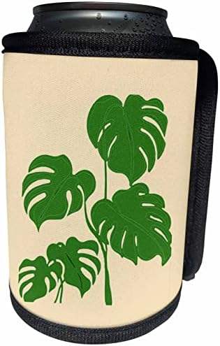 3drose Green Monstera Swiss Cheese Plant Cut Out Style ON. - LAPA BRANCHA RECERLER WRAP