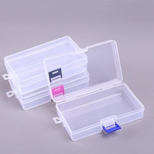 Caixa de armazenamento Soovi Caixa de ferramentas de armazenamento prático Caixa de contêiner de plástico para ferramentas Caixa de parafuso de parafuso Caixas PP Jóias transparentes de paraponentes