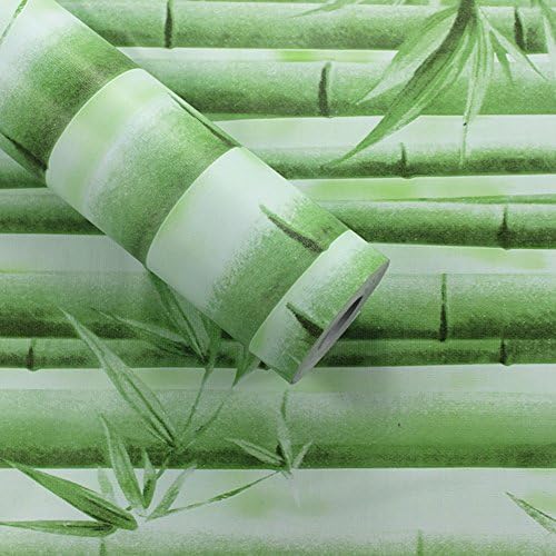 Yifely Green Green Bamboo Móveis Papel Authelf-Sheld Dreta Gaveta Gabinete Adesivo de 17,7 polegadas por 9,8 pés