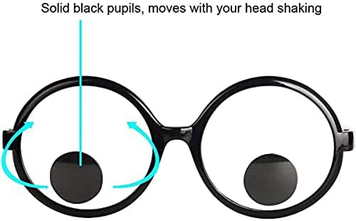 Delphinus Olhos googly óculos, Óculos engraçados de óculos de festa de festa de festa de festa brinquedos