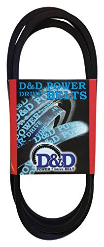 D&D PowerDrive 17x745 Corrente de substituição padrão métrica, b/5l, 1 banda, 30 de comprimento, borracha