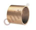 Manga de bronze sinterizada genuína Oilite® rolando 0,752 pol. Id x 1,004 pol. OD x 1,25 pol. Comprimento