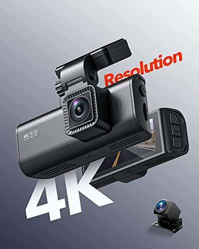 Redtiger F7N 4K Dual Dash Cam e Kit Hardwire