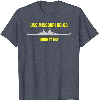 Camiseta do USS Missouri BB-63