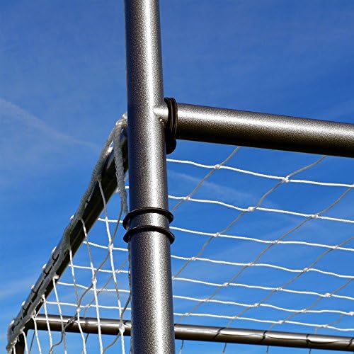 Forza 10 x 6 ft Steel42 Soccer/Rugby/Gaelic Football Goal - uma opção premium para jogadores juniores [let world esportes]