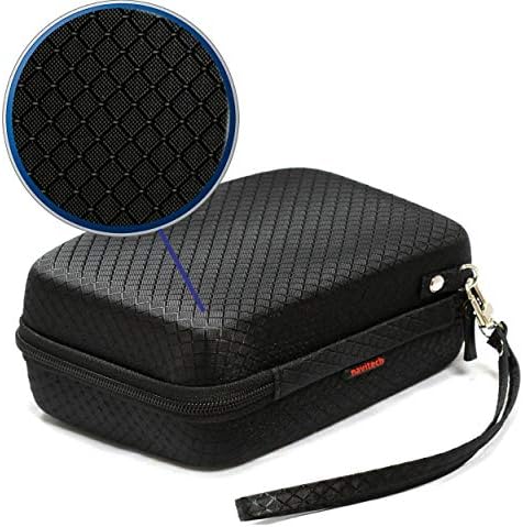 Navitech Black Hard GPS Carry Case Compatível com Garmin Zumo 340lm
