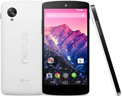 LG Google Nexus 5 D821 Factory desbloqueado, 16 GB, branco - sem 4G nos EUA - Versão Internacional sem garantia